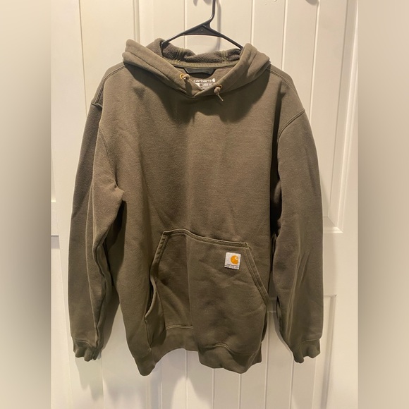Green Carhartt hoodie size M - Picture 1 of 3